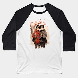 Heart Love Tribute - band love music valentine blondie Couple Baseball T-Shirt